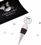 Personalised Father Of The Groom Metal Bottle Stopper
